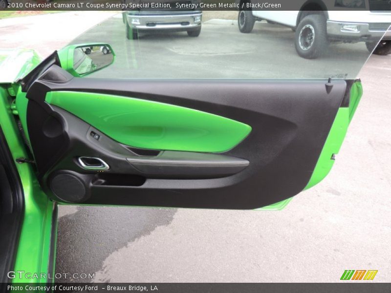 Synergy Green Metallic / Black/Green 2010 Chevrolet Camaro LT Coupe Synergy Special Edition