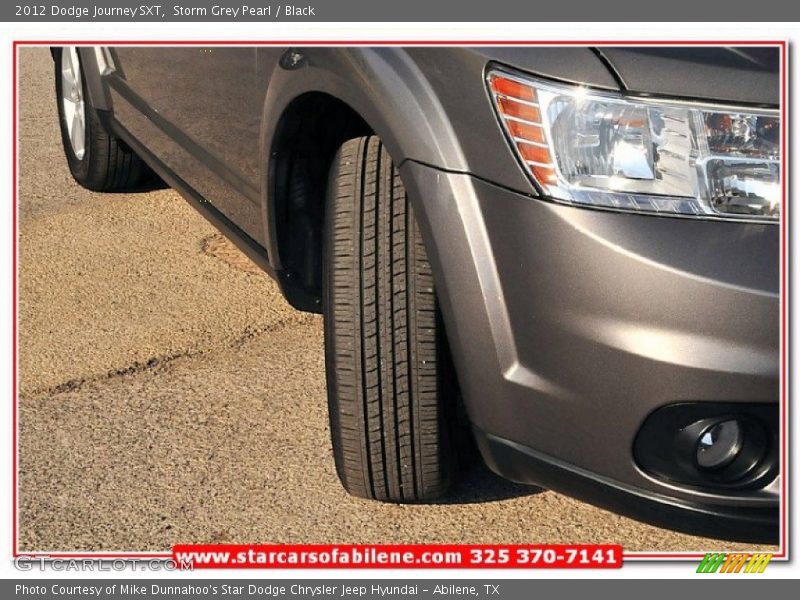 Storm Grey Pearl / Black 2012 Dodge Journey SXT