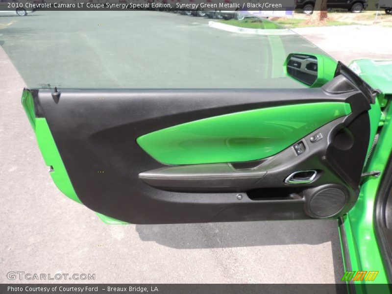 Synergy Green Metallic / Black/Green 2010 Chevrolet Camaro LT Coupe Synergy Special Edition