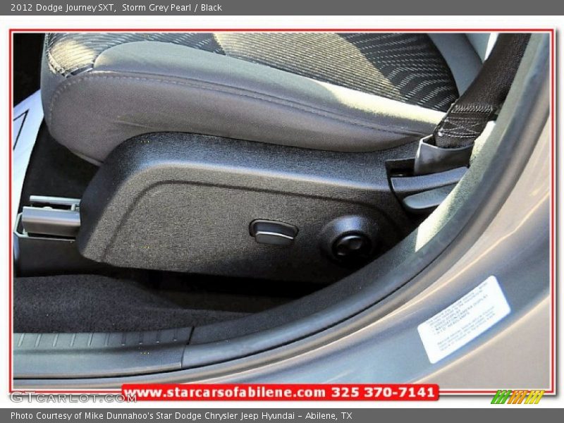 Storm Grey Pearl / Black 2012 Dodge Journey SXT