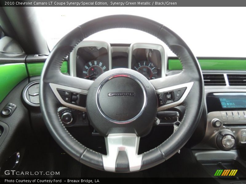 Synergy Green Metallic / Black/Green 2010 Chevrolet Camaro LT Coupe Synergy Special Edition