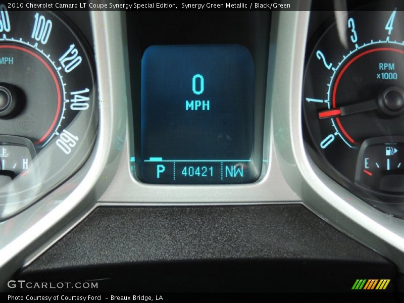 Synergy Green Metallic / Black/Green 2010 Chevrolet Camaro LT Coupe Synergy Special Edition