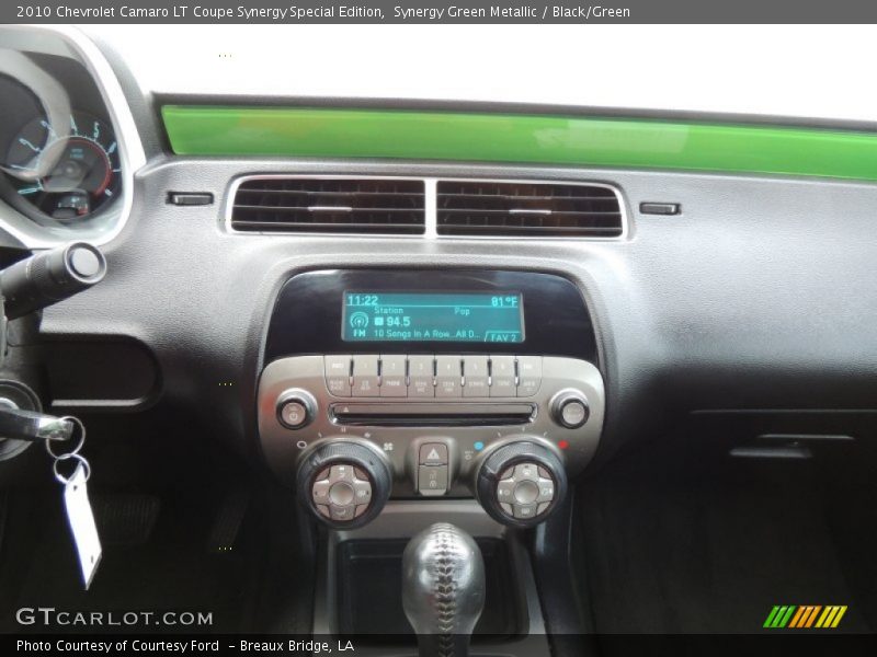 Synergy Green Metallic / Black/Green 2010 Chevrolet Camaro LT Coupe Synergy Special Edition