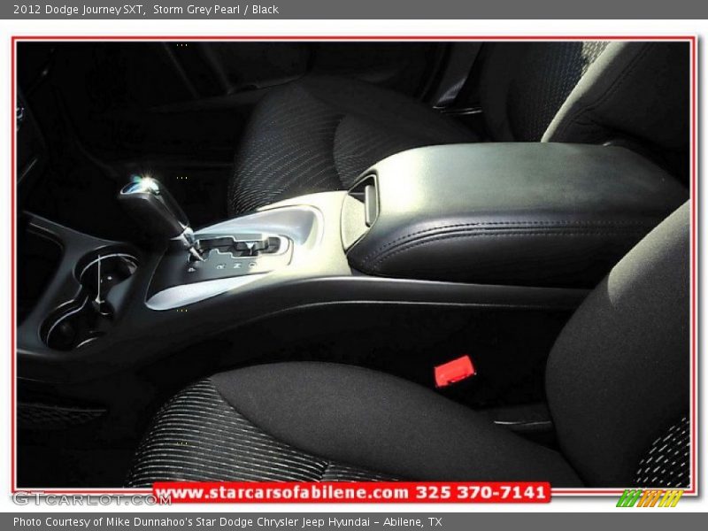 Storm Grey Pearl / Black 2012 Dodge Journey SXT