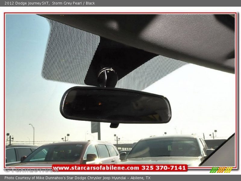 Storm Grey Pearl / Black 2012 Dodge Journey SXT