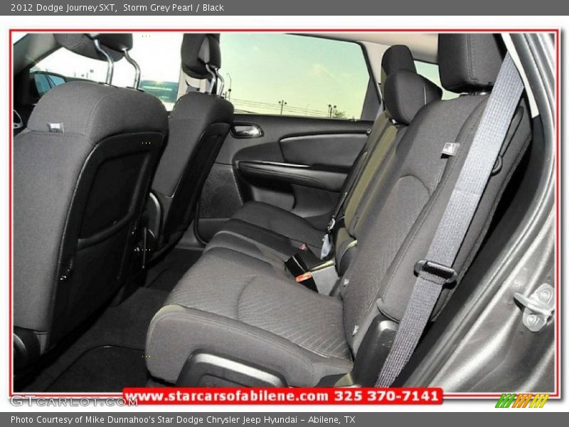 Storm Grey Pearl / Black 2012 Dodge Journey SXT