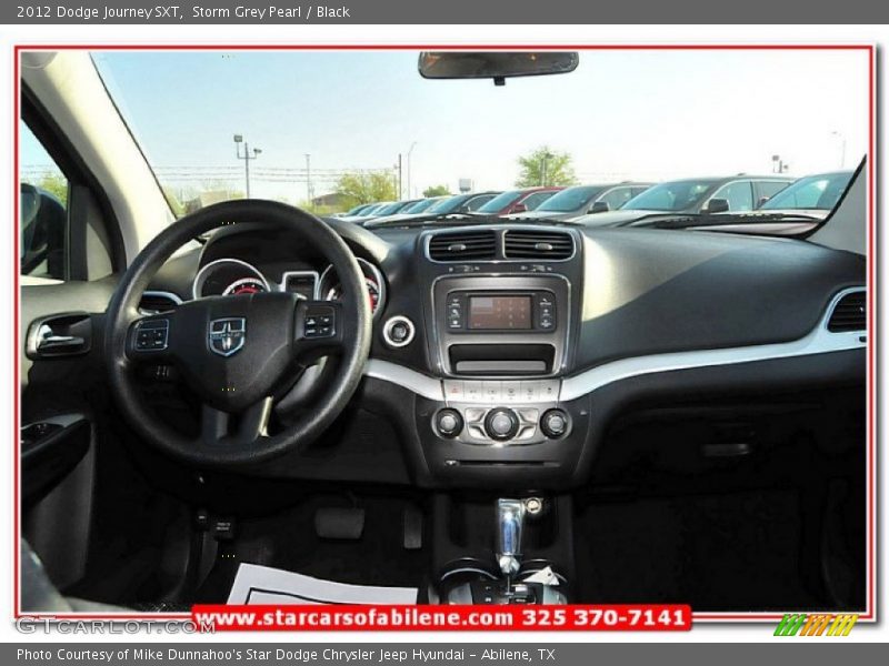 Storm Grey Pearl / Black 2012 Dodge Journey SXT