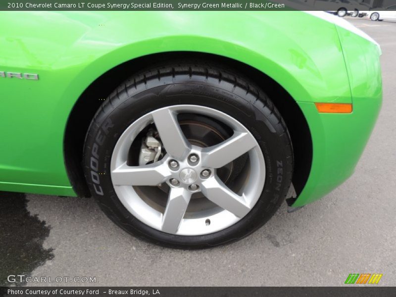 Synergy Green Metallic / Black/Green 2010 Chevrolet Camaro LT Coupe Synergy Special Edition