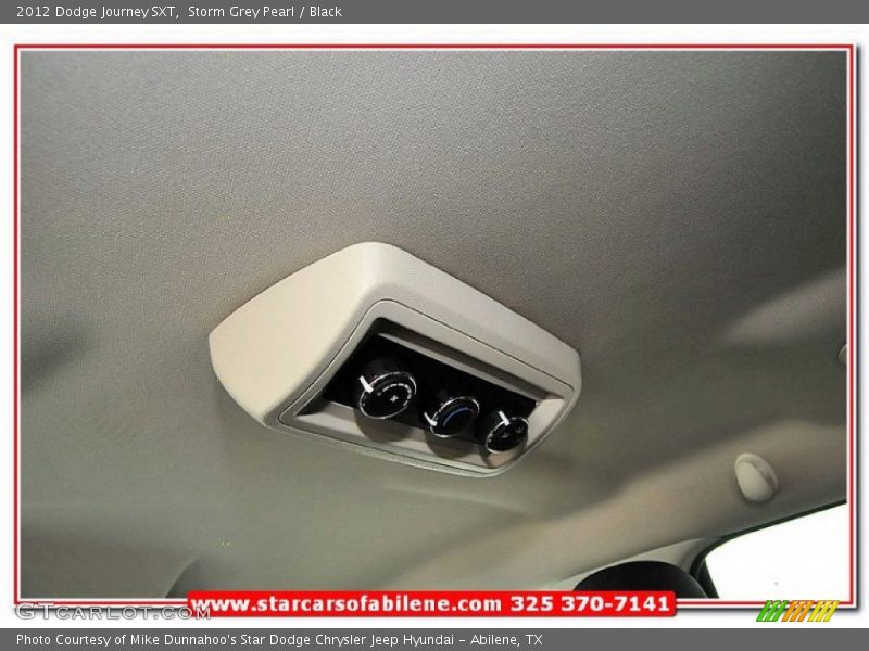 Storm Grey Pearl / Black 2012 Dodge Journey SXT