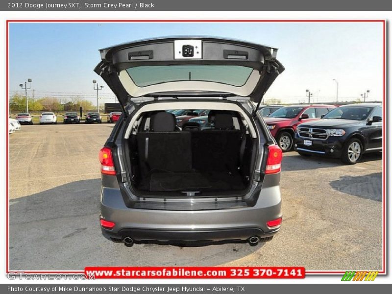 Storm Grey Pearl / Black 2012 Dodge Journey SXT