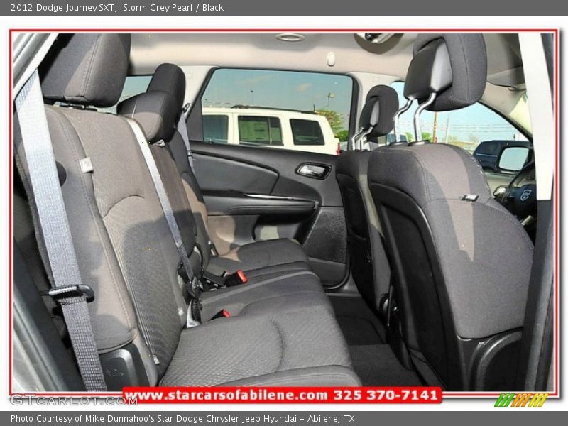 Storm Grey Pearl / Black 2012 Dodge Journey SXT