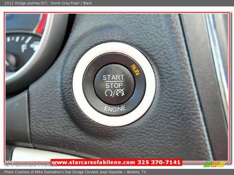 Storm Grey Pearl / Black 2012 Dodge Journey SXT