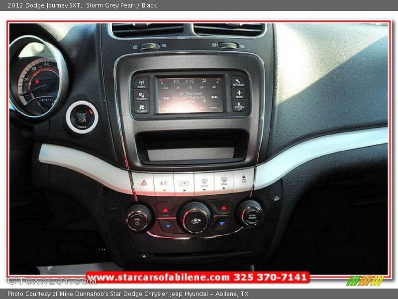 Storm Grey Pearl / Black 2012 Dodge Journey SXT