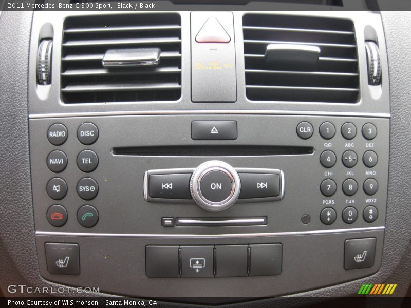 Controls of 2011 C 300 Sport