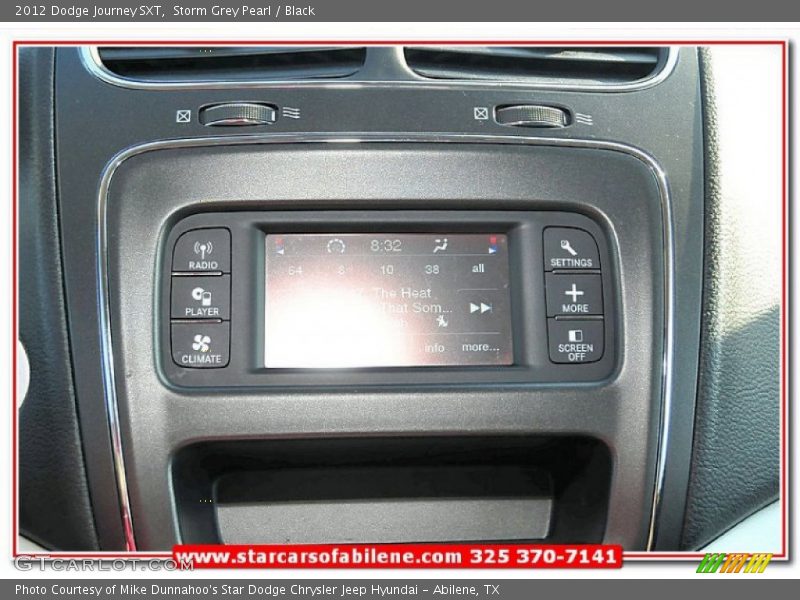 Storm Grey Pearl / Black 2012 Dodge Journey SXT