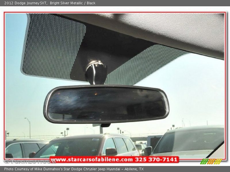 Bright Silver Metallic / Black 2012 Dodge Journey SXT