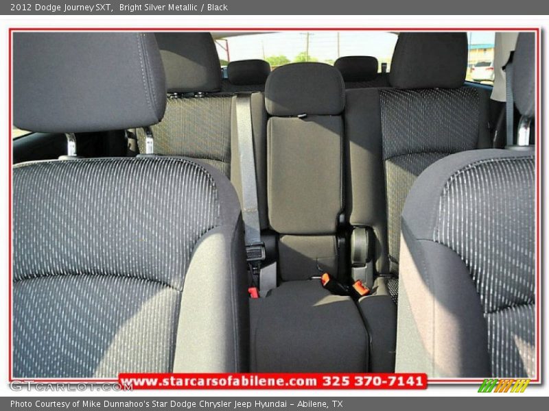 Bright Silver Metallic / Black 2012 Dodge Journey SXT