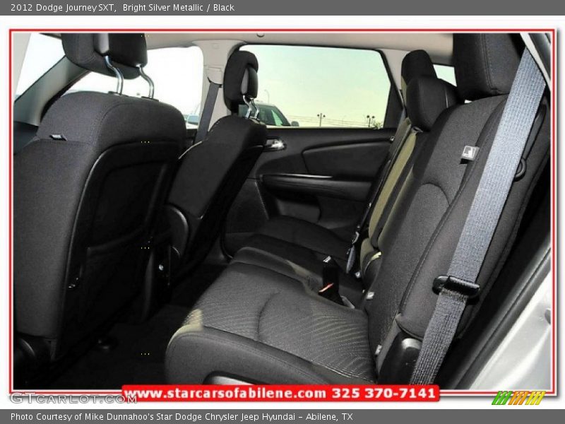 Bright Silver Metallic / Black 2012 Dodge Journey SXT