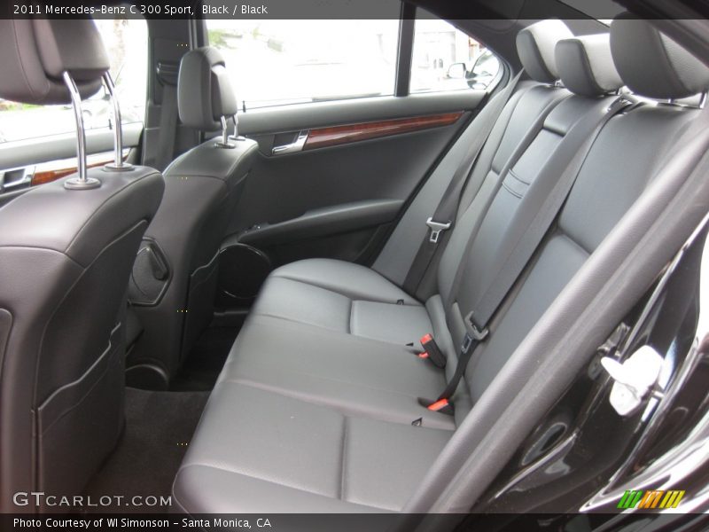 Rear Seat of 2011 C 300 Sport