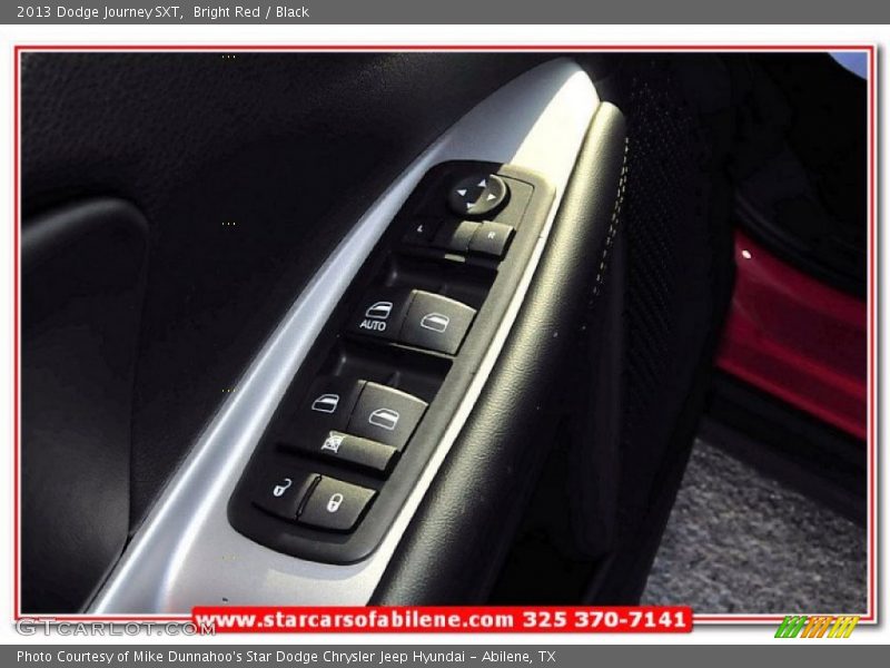 Bright Red / Black 2013 Dodge Journey SXT