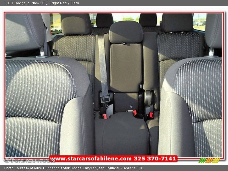 Bright Red / Black 2013 Dodge Journey SXT