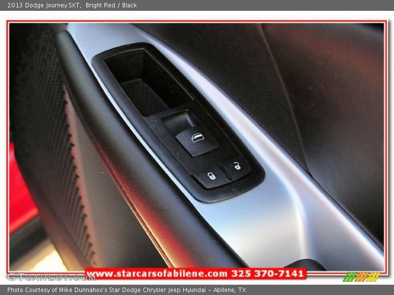 Bright Red / Black 2013 Dodge Journey SXT