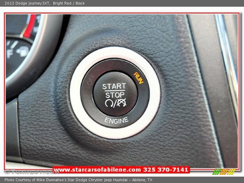 Bright Red / Black 2013 Dodge Journey SXT