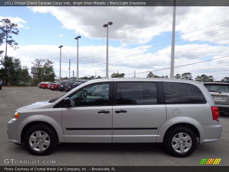  2011 Grand Caravan Cargo Van Bright Silver Metallic
