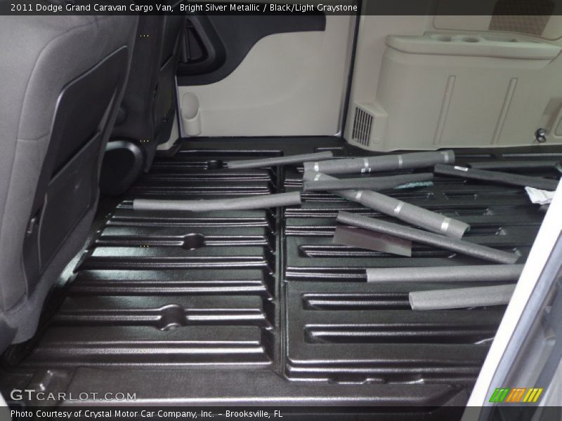 Bright Silver Metallic / Black/Light Graystone 2011 Dodge Grand Caravan Cargo Van