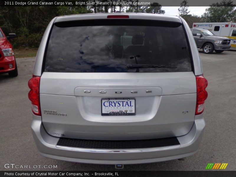 Bright Silver Metallic / Black/Light Graystone 2011 Dodge Grand Caravan Cargo Van