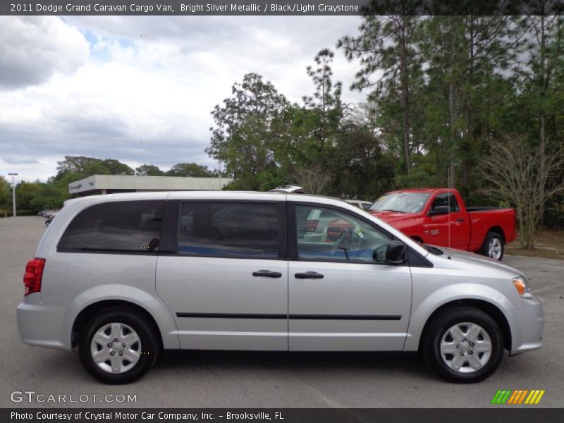  2011 Grand Caravan Cargo Van Bright Silver Metallic