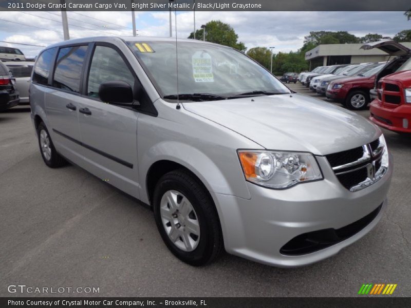Front 3/4 View of 2011 Grand Caravan Cargo Van