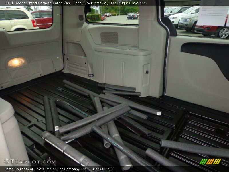 Bright Silver Metallic / Black/Light Graystone 2011 Dodge Grand Caravan Cargo Van