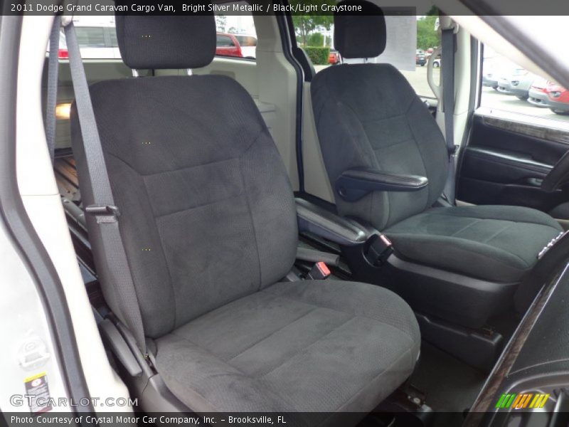 Front Seat of 2011 Grand Caravan Cargo Van