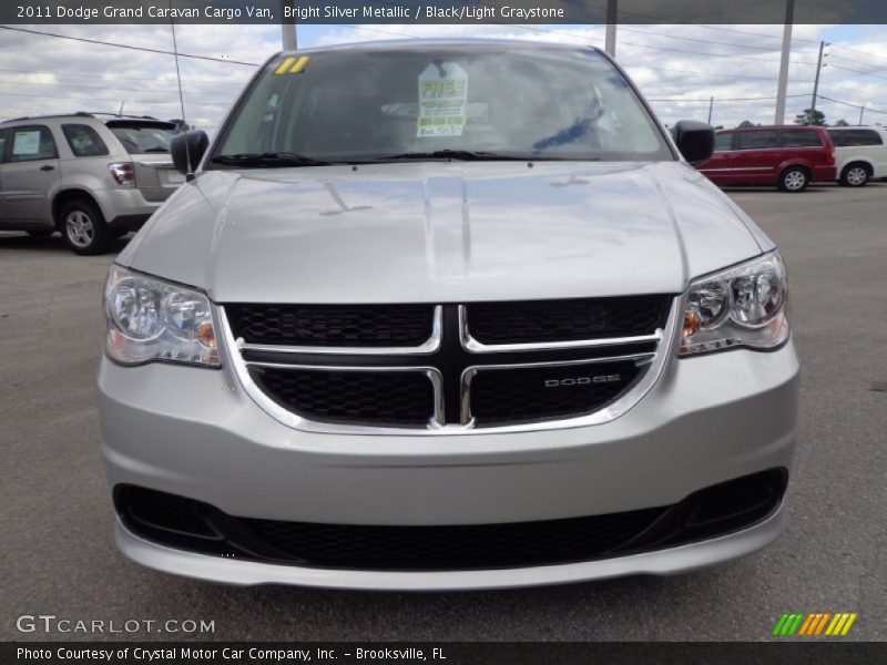 Bright Silver Metallic / Black/Light Graystone 2011 Dodge Grand Caravan Cargo Van