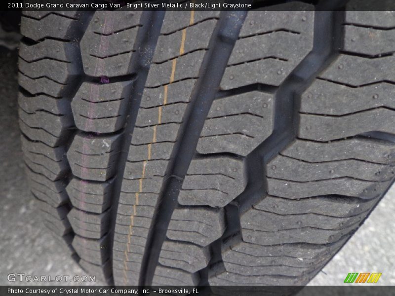 Bright Silver Metallic / Black/Light Graystone 2011 Dodge Grand Caravan Cargo Van