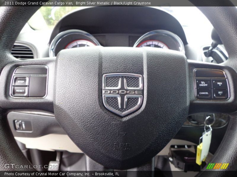  2011 Grand Caravan Cargo Van Steering Wheel