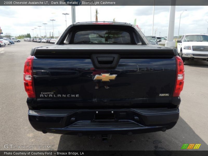 Dark Blue Metallic / Ebony/Light Cashmere 2008 Chevrolet Avalanche LT