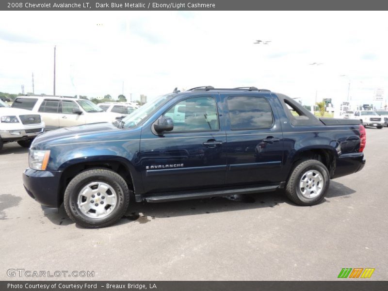 Dark Blue Metallic / Ebony/Light Cashmere 2008 Chevrolet Avalanche LT