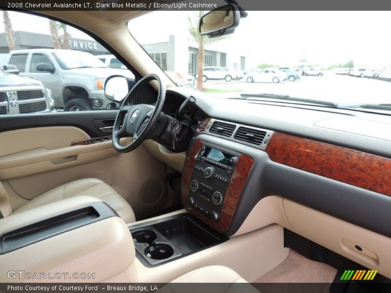 Dark Blue Metallic / Ebony/Light Cashmere 2008 Chevrolet Avalanche LT