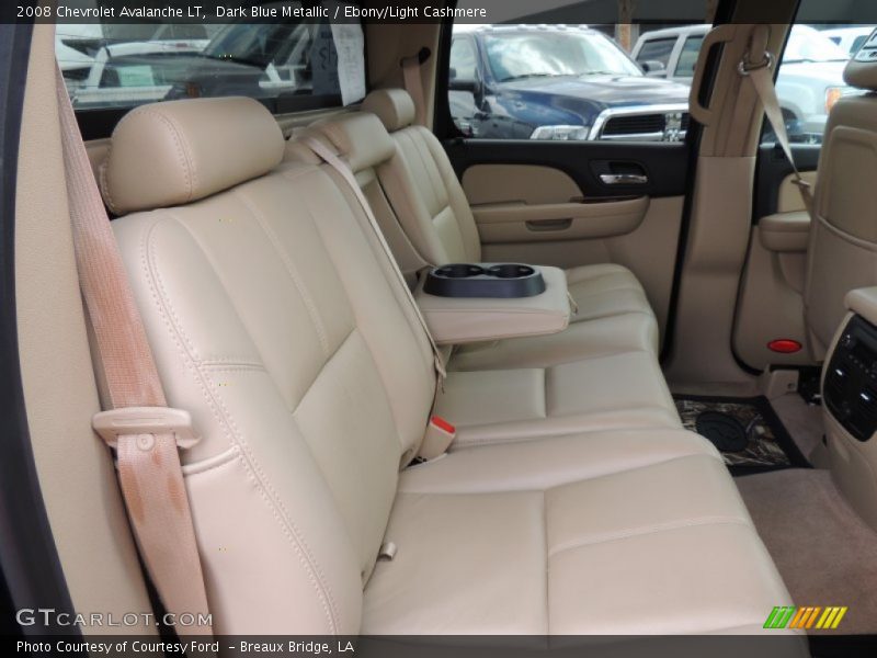 Dark Blue Metallic / Ebony/Light Cashmere 2008 Chevrolet Avalanche LT