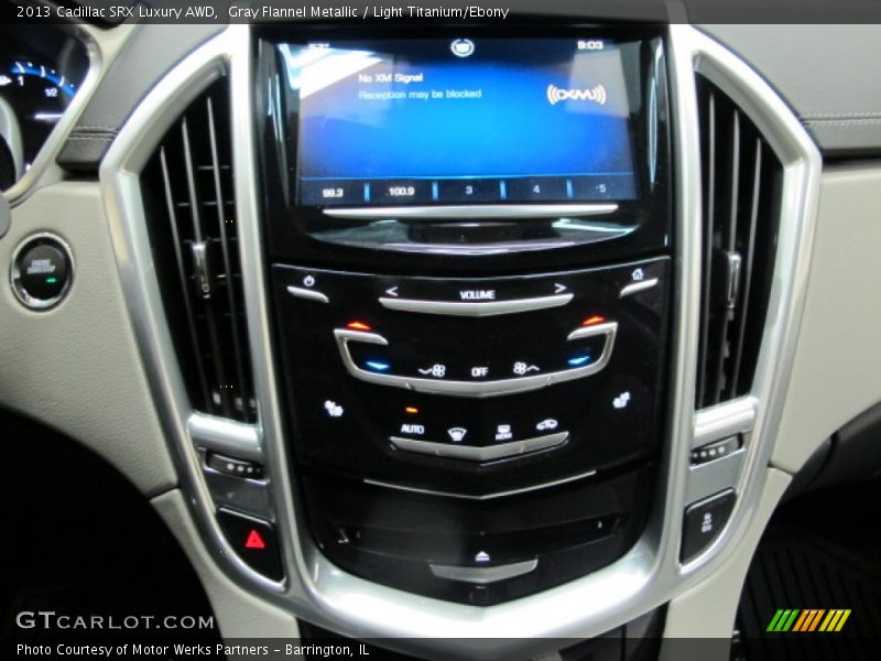 Gray Flannel Metallic / Light Titanium/Ebony 2013 Cadillac SRX Luxury AWD