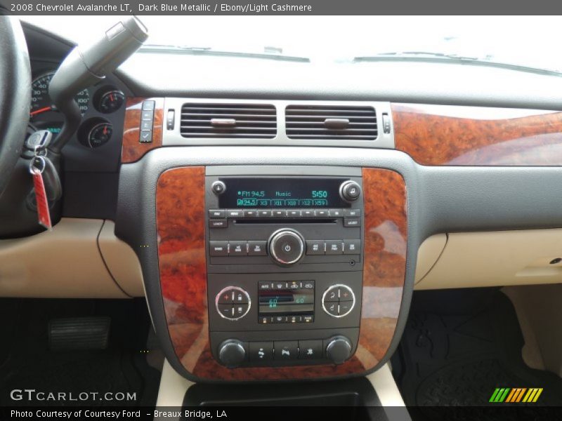 Dark Blue Metallic / Ebony/Light Cashmere 2008 Chevrolet Avalanche LT