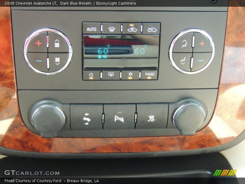 Dark Blue Metallic / Ebony/Light Cashmere 2008 Chevrolet Avalanche LT