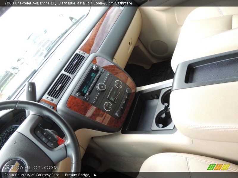 Dark Blue Metallic / Ebony/Light Cashmere 2008 Chevrolet Avalanche LT