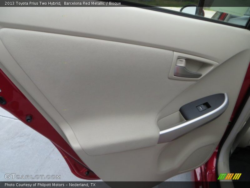 Barcelona Red Metallic / Bisque 2013 Toyota Prius Two Hybrid
