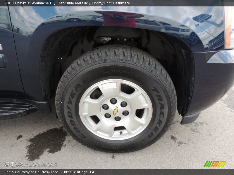 Dark Blue Metallic / Ebony/Light Cashmere 2008 Chevrolet Avalanche LT