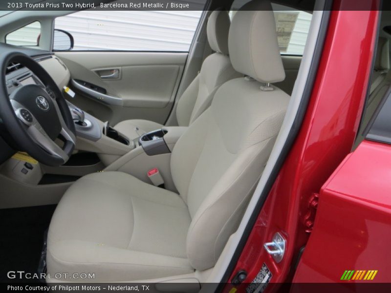 Barcelona Red Metallic / Bisque 2013 Toyota Prius Two Hybrid
