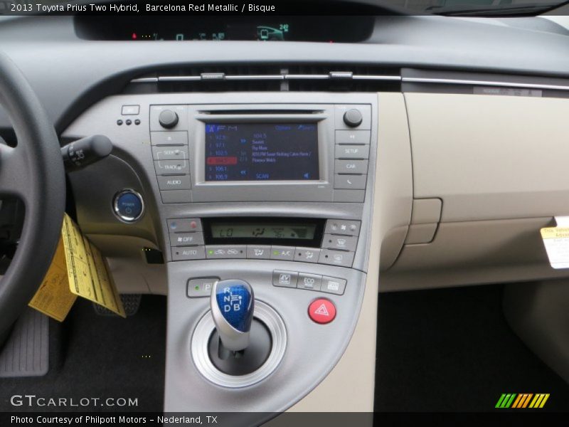 Barcelona Red Metallic / Bisque 2013 Toyota Prius Two Hybrid
