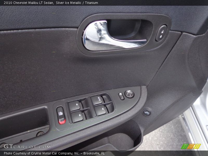 Silver Ice Metallic / Titanium 2010 Chevrolet Malibu LT Sedan
